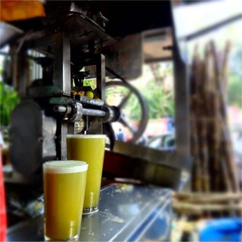 Extracting juice from sugarcane Extracting juice from sugarcane