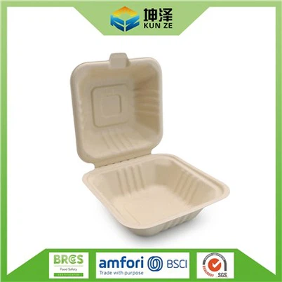 Wegwerp Hamburgerdoos