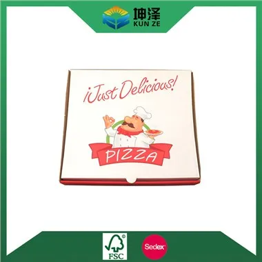 Warme en heerlijke pizzadoos